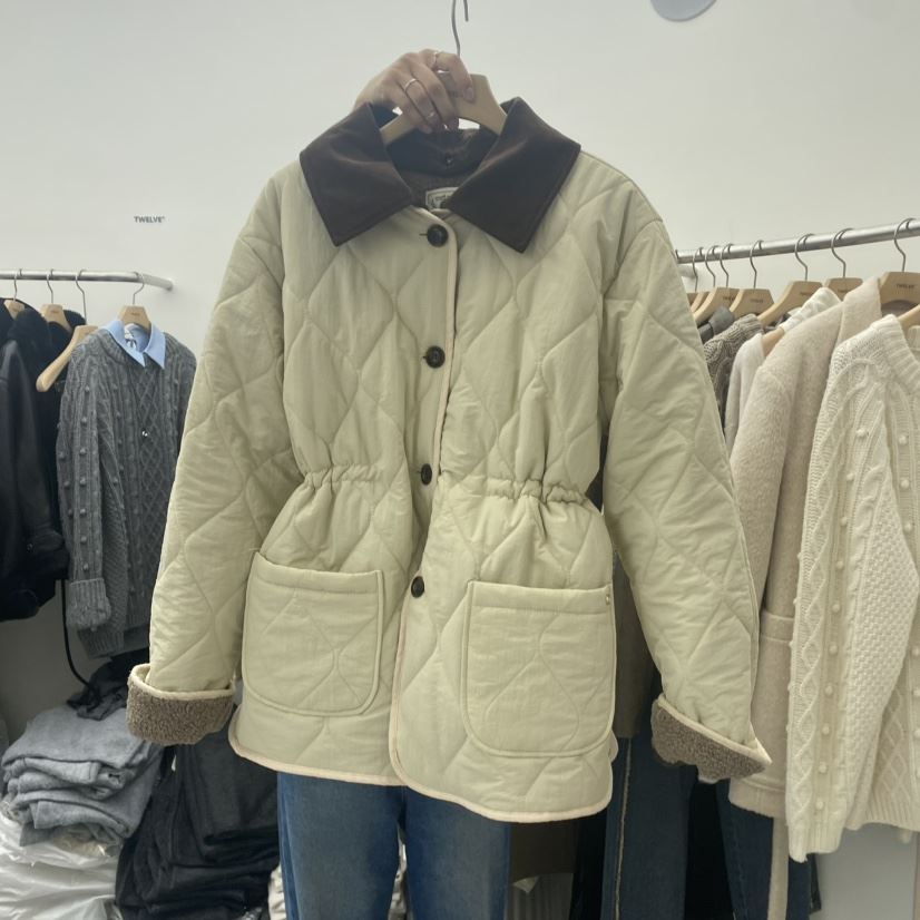TWELVE韓國直郵東大門實拍女裝新款休閑推薦24秋冬職業夾克TWELVE夾克
