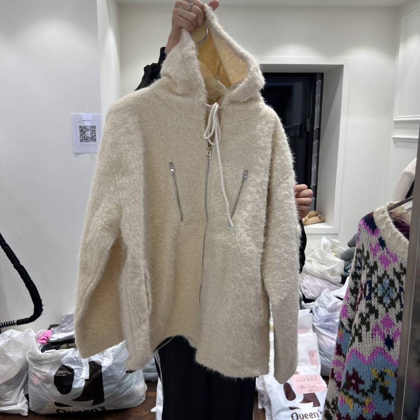 ANOES韓國直郵女裝新品職業推薦真品休閑人氣24秋冬熱賣衛衣ANOES衛衣