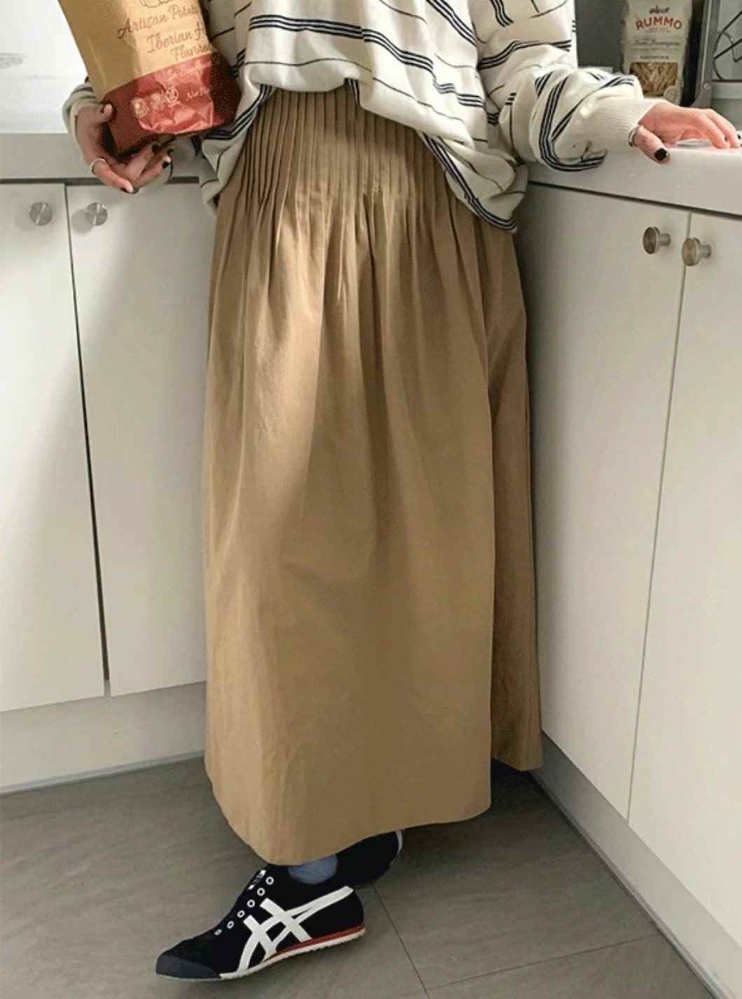 LUNE___韓國直郵東大門代購女裝新款人氣熱賣推薦休閑時尚長裙BROTE長裙