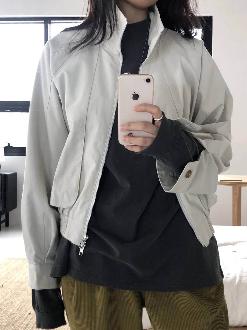 CURVY韓國直郵東大門代購女裝新品休閑人氣熱賣真品夾克高領CURVY夾克