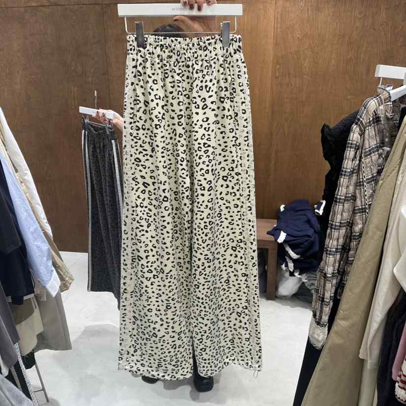 AFTERNOON-P直郵韓國代購女裝新品24秋冬人氣職業休閑褲AFTERNOON休閑褲
