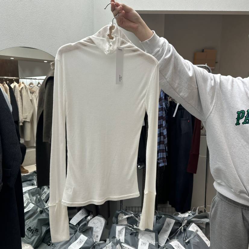 humming bird韓國直郵東大門代購女裝新品24秋冬長袖T恤HUMMING BIRD長袖T恤