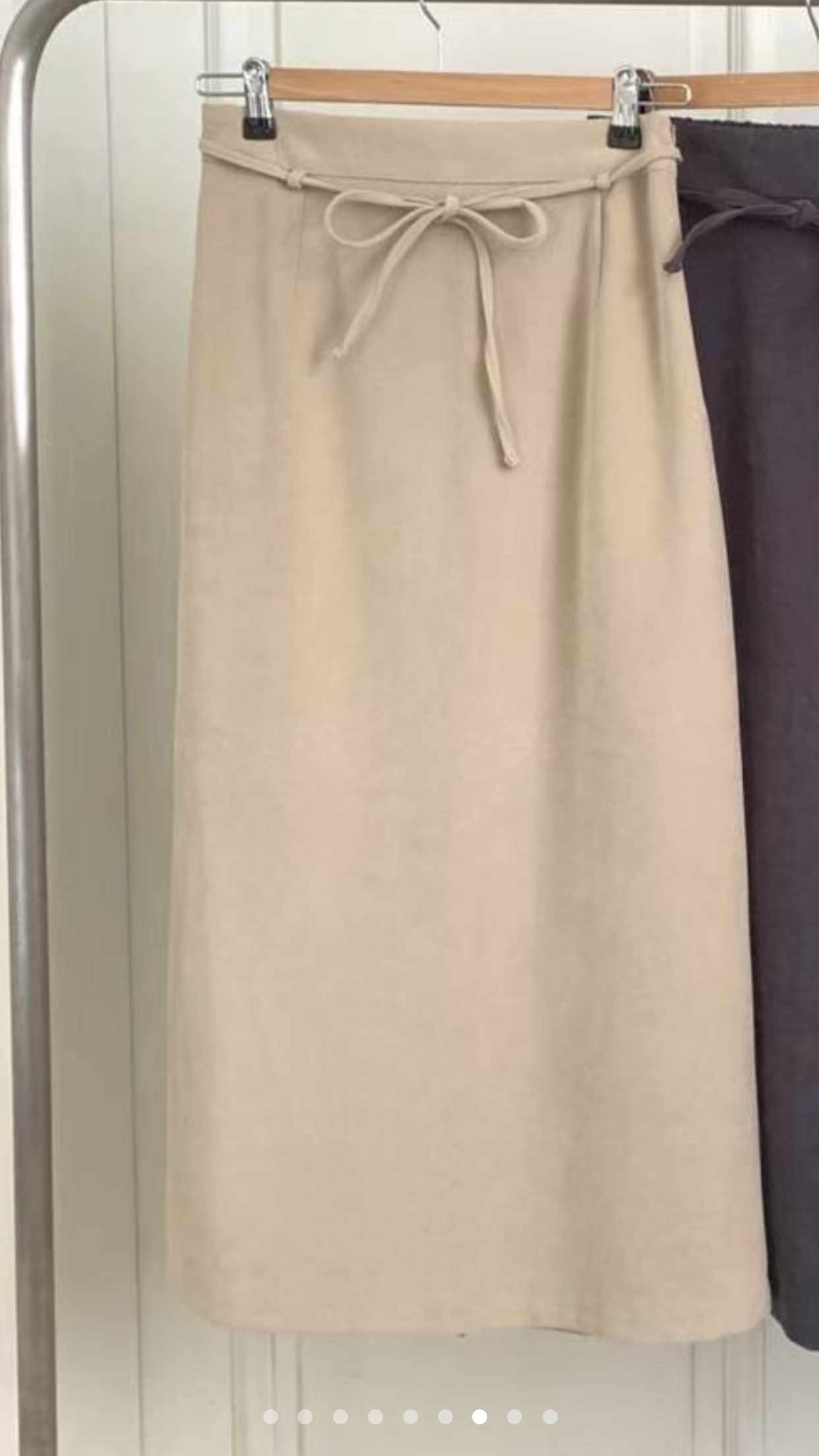 GAMGAK韓國直郵女裝新品24秋冬熱賣時尚休閑職業人氣長裙GAMGAK長裙