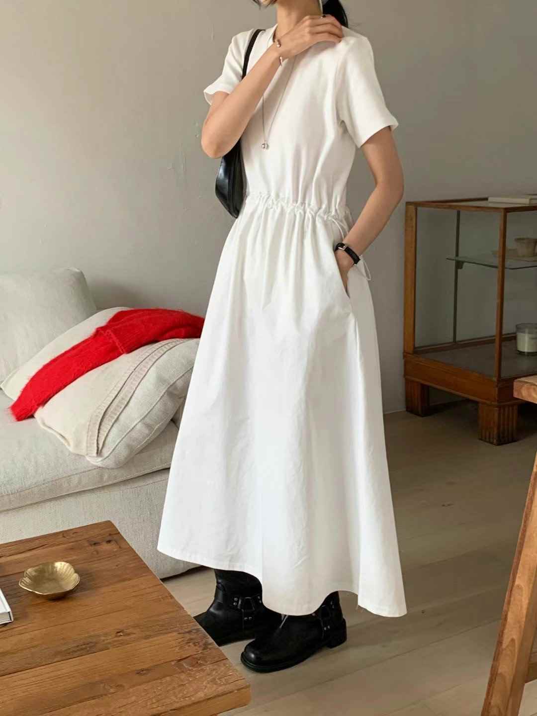 T.BLOSSOM韓國直郵女裝新款職業休閑人氣推薦熱賣真品連衣裙T.BLOSSOM連衣裙