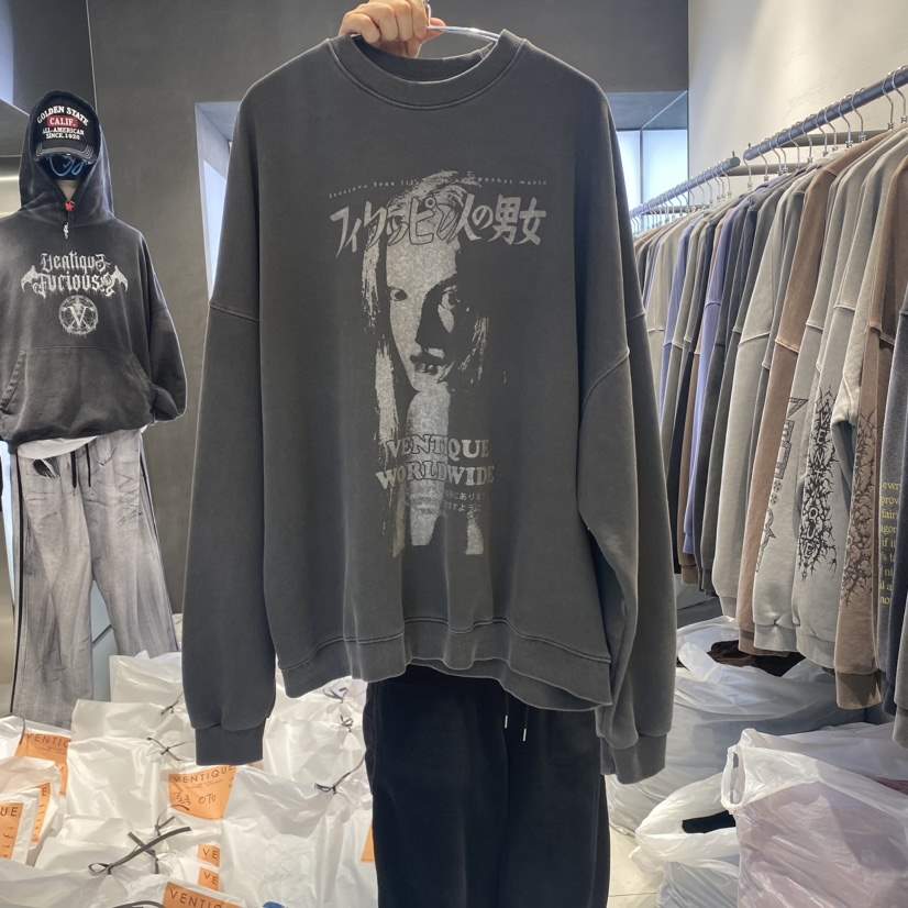 VENTIQUE直郵韓國代購女裝新款時尚真品熱賣職業推薦休閑衛衣VENTIQUE-男裝衛衣