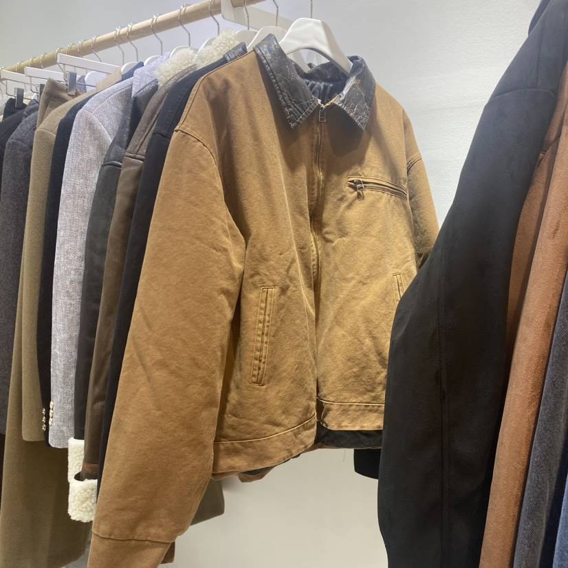 CRUNKY YOUTH韓國直郵女裝新品人氣熱賣真品職業時尚24秋冬夾克CRUNKY YOUTH-男裝夾克