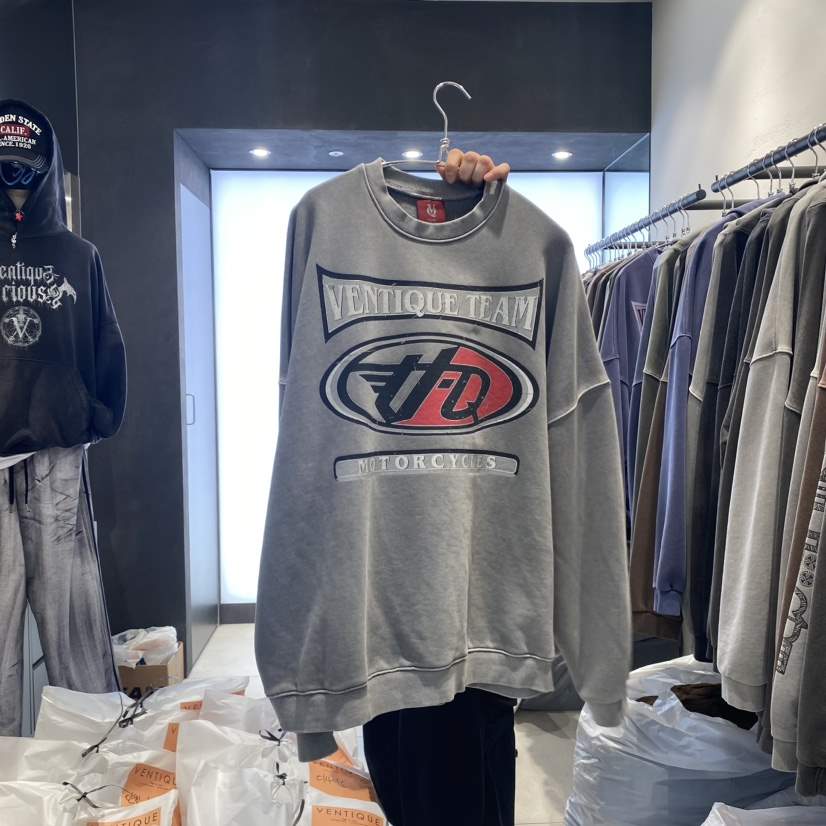 VENTIQUE韓國直郵女裝新品職業時尚真品推薦24秋冬休閑衛衣VENTIQUE-男裝衛衣