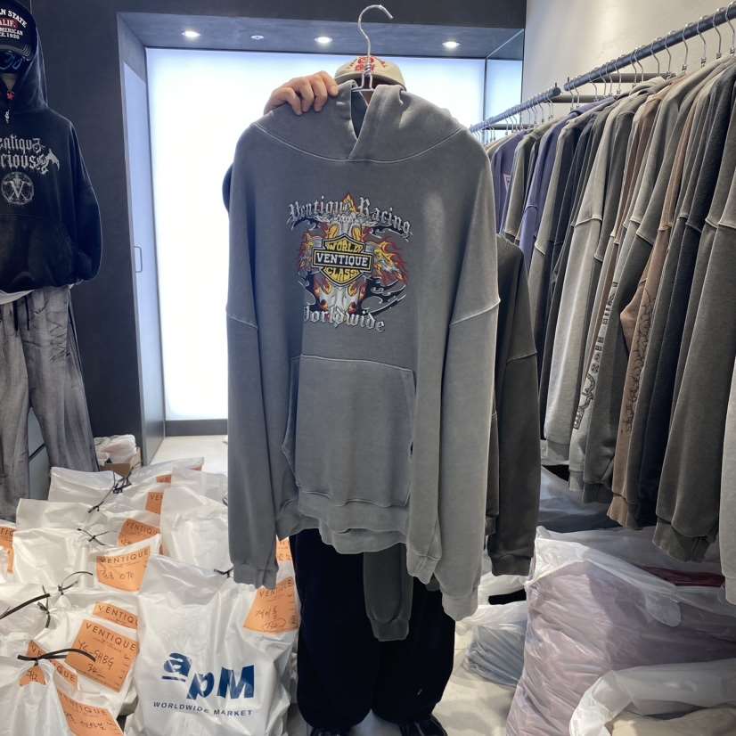 VENTIQUE韓國直郵東大門實拍女裝新品推薦熱賣人氣衛衣連帽VENTIQUE-男裝衛衣