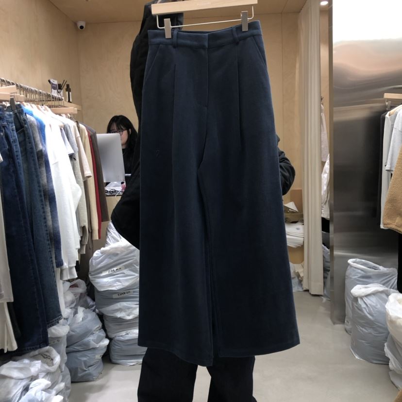PLEASURE直郵韓國代購女裝新款真品24秋冬人氣時尚休閑褲PLEASURE休閑褲