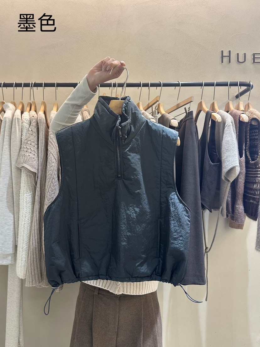 HUE韓國直郵女裝新款推薦時尚熱賣人氣24秋冬真品休閑馬甲ERIA/HUE馬甲
