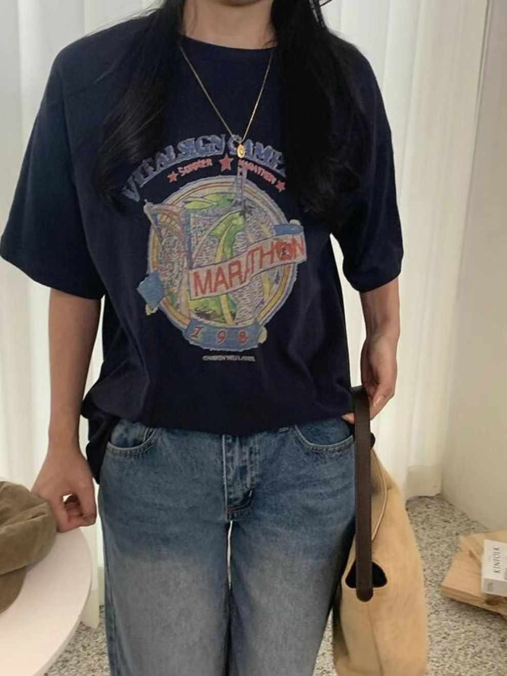 LOVEMEMORE韓國直郵東大門代購女裝新品時尚休閑推薦熱賣T恤LOVEMEMORET恤