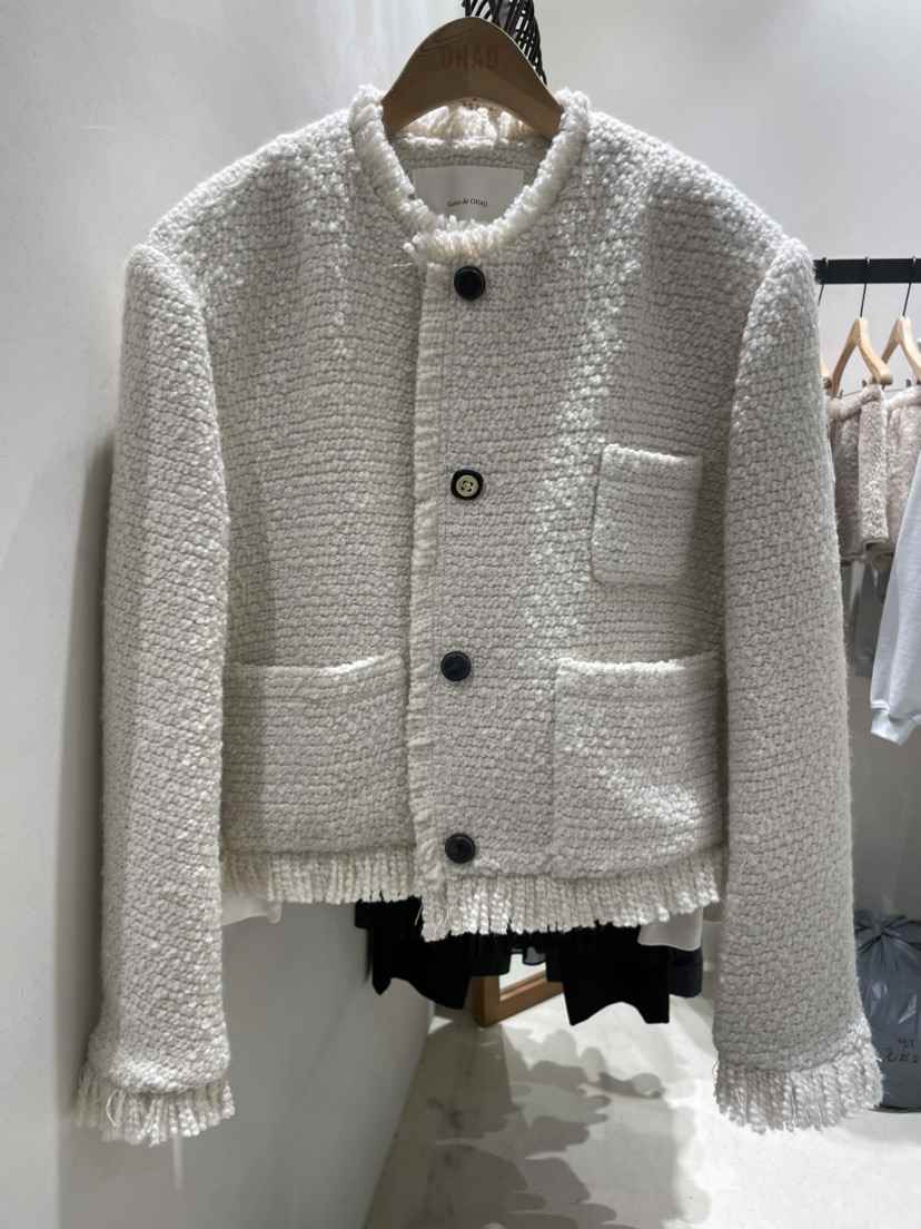 OHAO/HA MONG韓國直郵女裝新款真品推薦時尚24秋冬中長款大衣OHAO/HA MONG中長款大衣