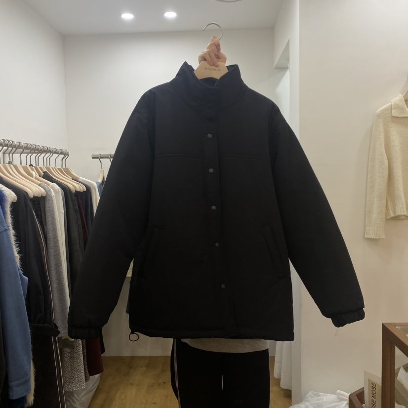 ORDINARYA韓國直郵女裝新款時尚人氣職業真品休閑短款棉服jp棉ROESMMOSS短款棉服