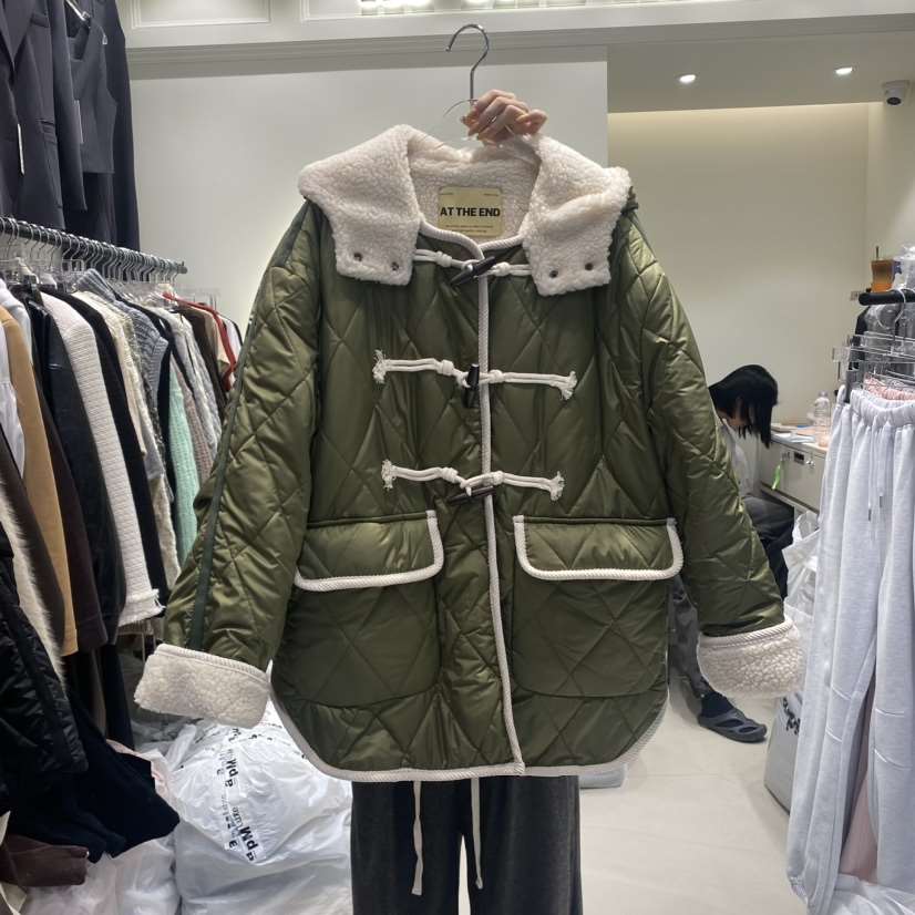 AT THE END韓國直郵女裝新款推薦休閑24秋冬熱賣人氣夾克AT THE END夾克