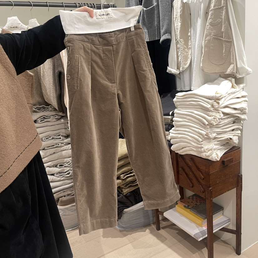 LE JARDINET直郵韓國代購女裝新品熱賣24秋冬職業休閑褲LE JARDINET休閑褲