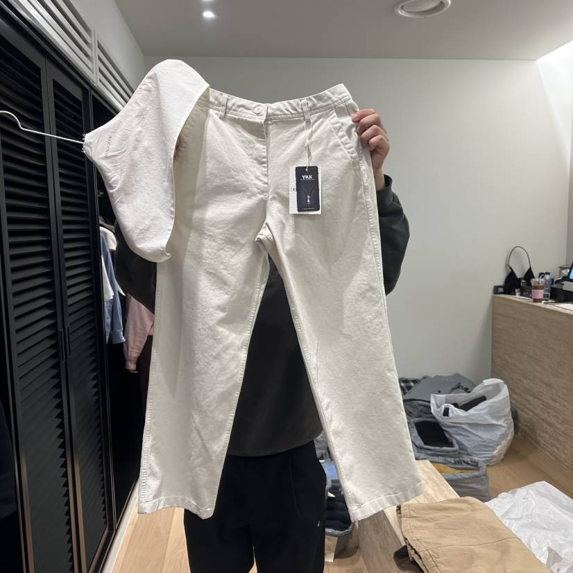 REMOOD直郵韓國代購女裝新款職業推薦時尚24秋冬休閑休閑褲FRENCH DOOR休閑褲
