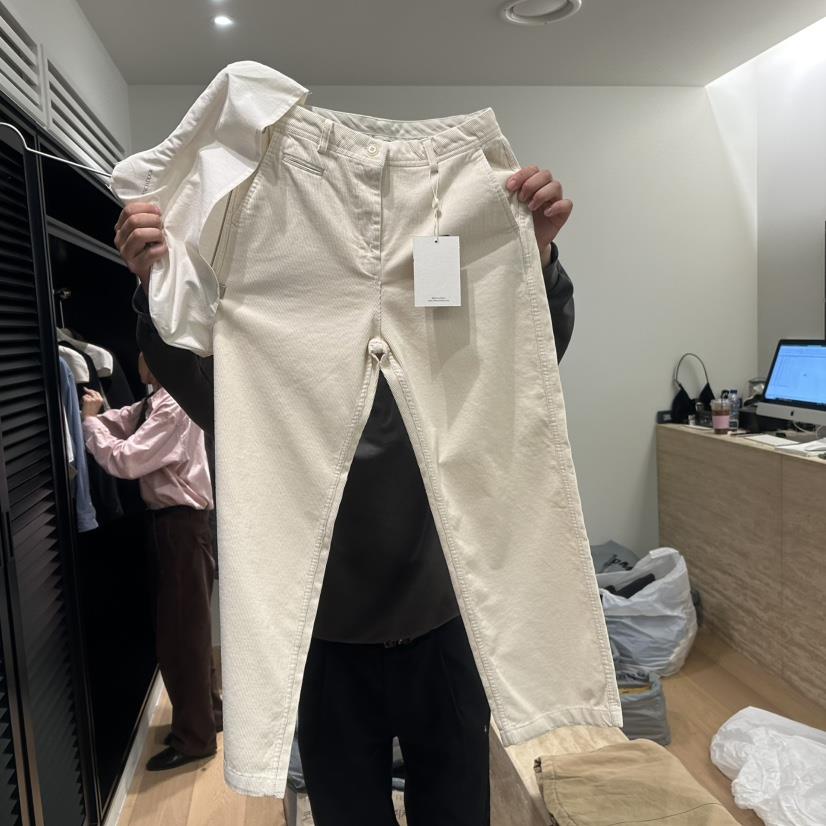 REMOOD韓國直郵東大門代購女裝新款職業真品熱賣休閑褲燈芯絨FRENCH DOOR休閑褲