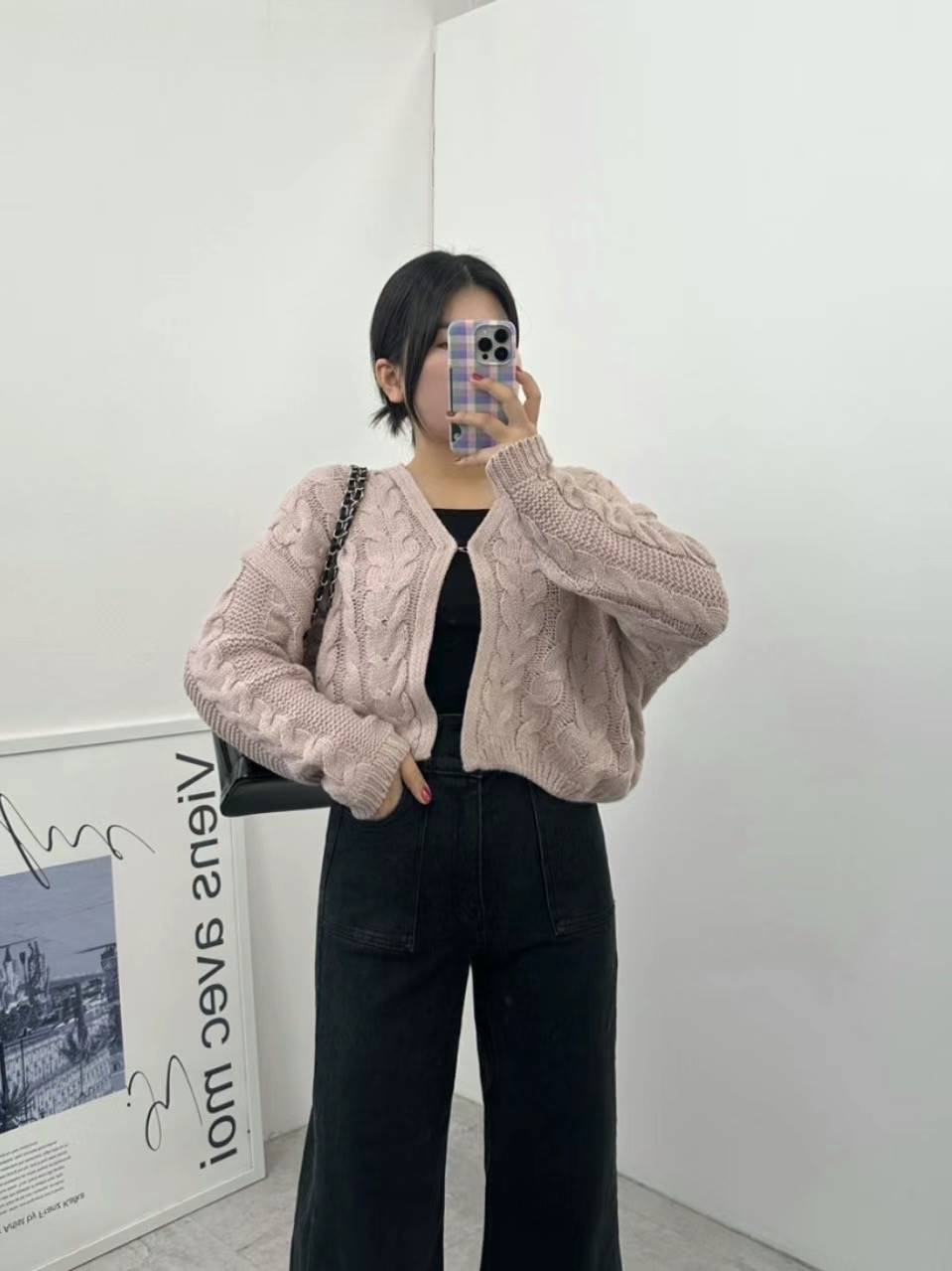 NADRI-나드리-OT韓國直郵女裝新款熱賣推薦24秋冬針織衫NADRI針織衫