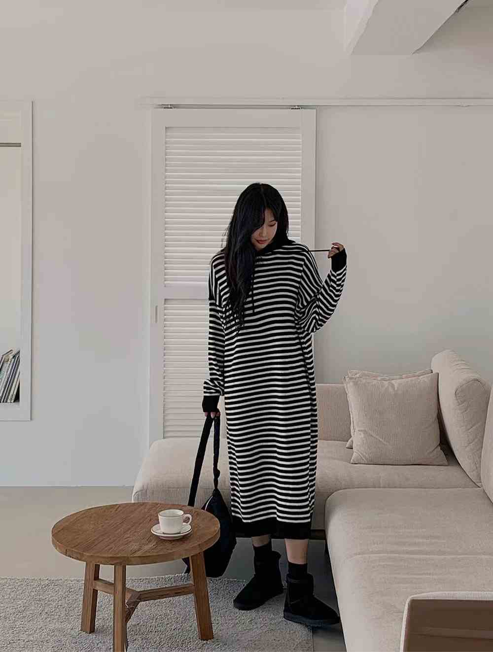 NADRI-나드리-OT韓國直郵東大門代購女裝新品24秋冬連衣裙NADRI連衣裙