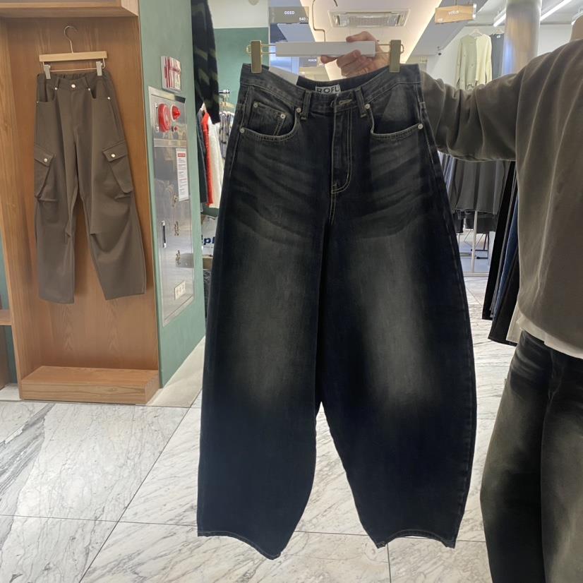 RAON韓國直郵女裝新品24秋冬時尚休閑熱賣職業真品牛仔褲ROFL牛仔褲