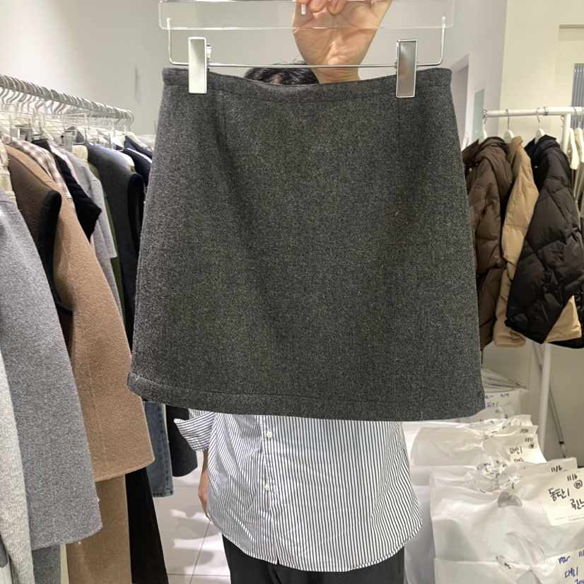 GABRIELLE直郵韓國代購女裝新品休閑人氣時尚真品職業短裙羊毛GABRIELLE短裙
