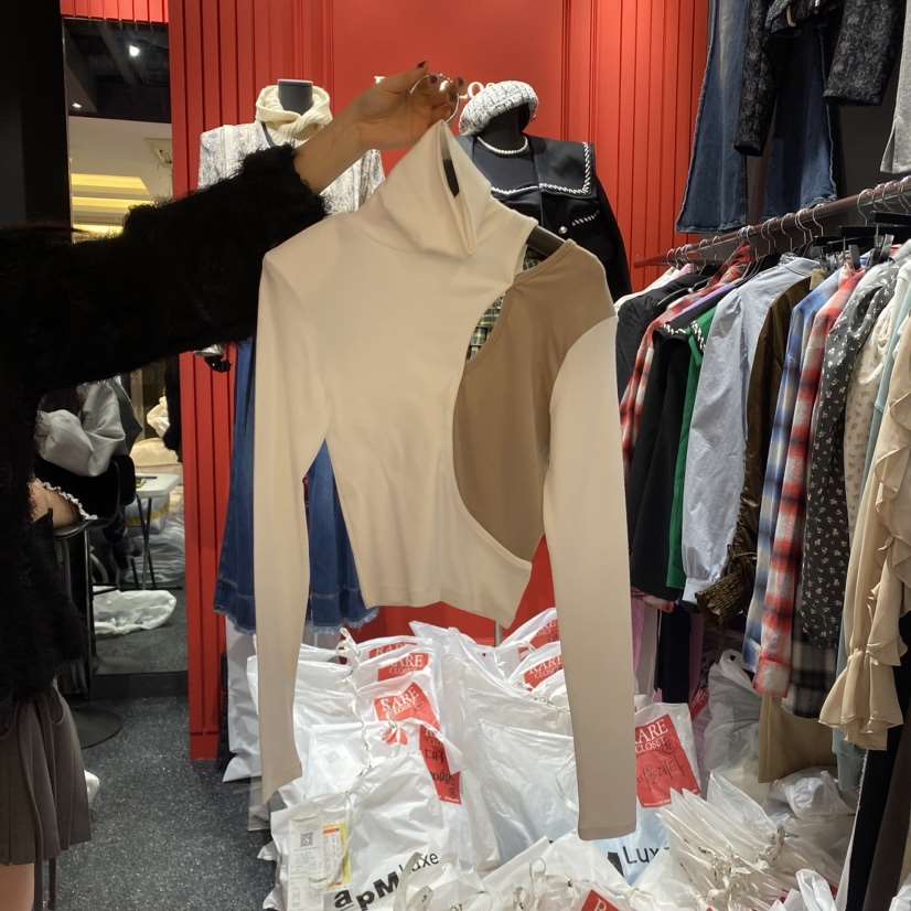 Rare Closet韓國直郵女裝新款24秋冬職業真品熱賣長袖T恤RARE CLOSET長袖T恤