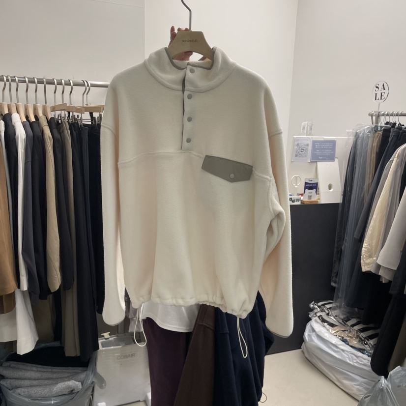sea sand salt韓國直郵東大門實拍女裝新品真品衛衣燈芯絨加絨EYEL衛衣