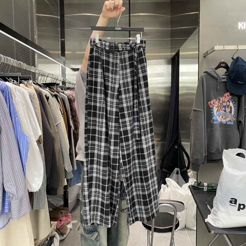 KirKe韓國直郵東大門代購女裝新品職業熱賣時尚休閑推薦休閑褲KIRKE休閑褲
