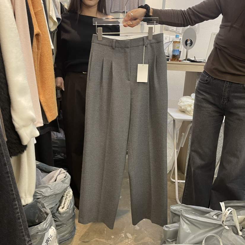 PLO_VER韓國直郵東大門實拍女裝新品職業人氣休閑24秋冬休閑褲PLO_VER休閑褲