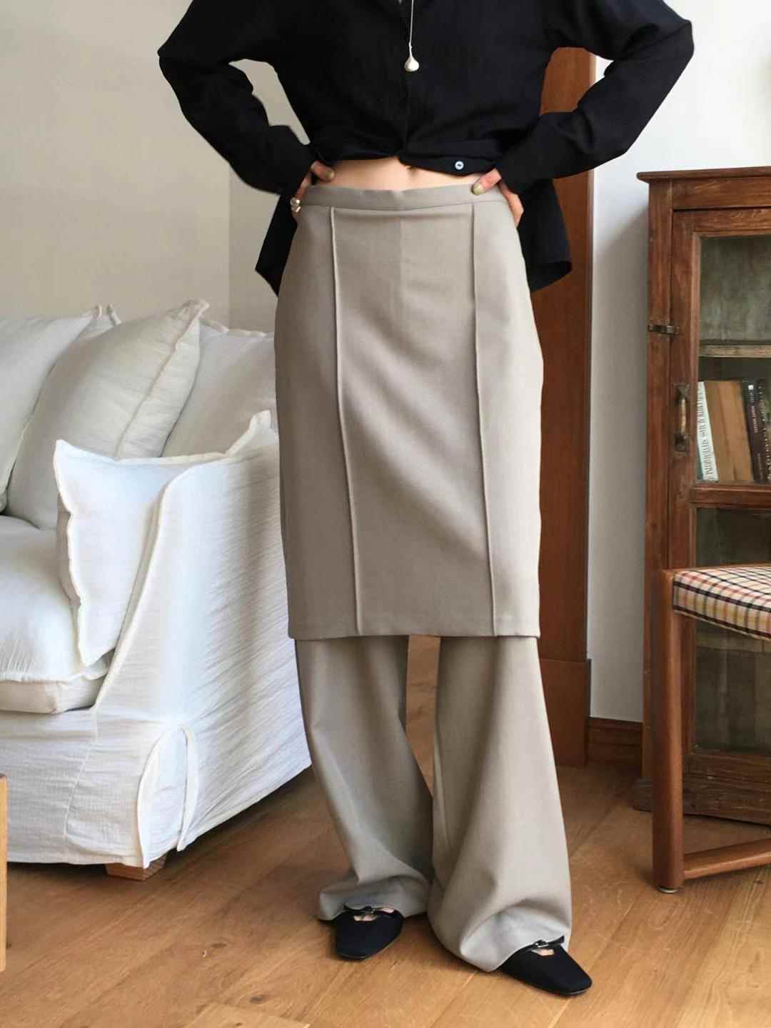 NEAR LEAP直郵韓國代購女裝新款職業時尚人氣熱賣真品裙褲OAO裙褲