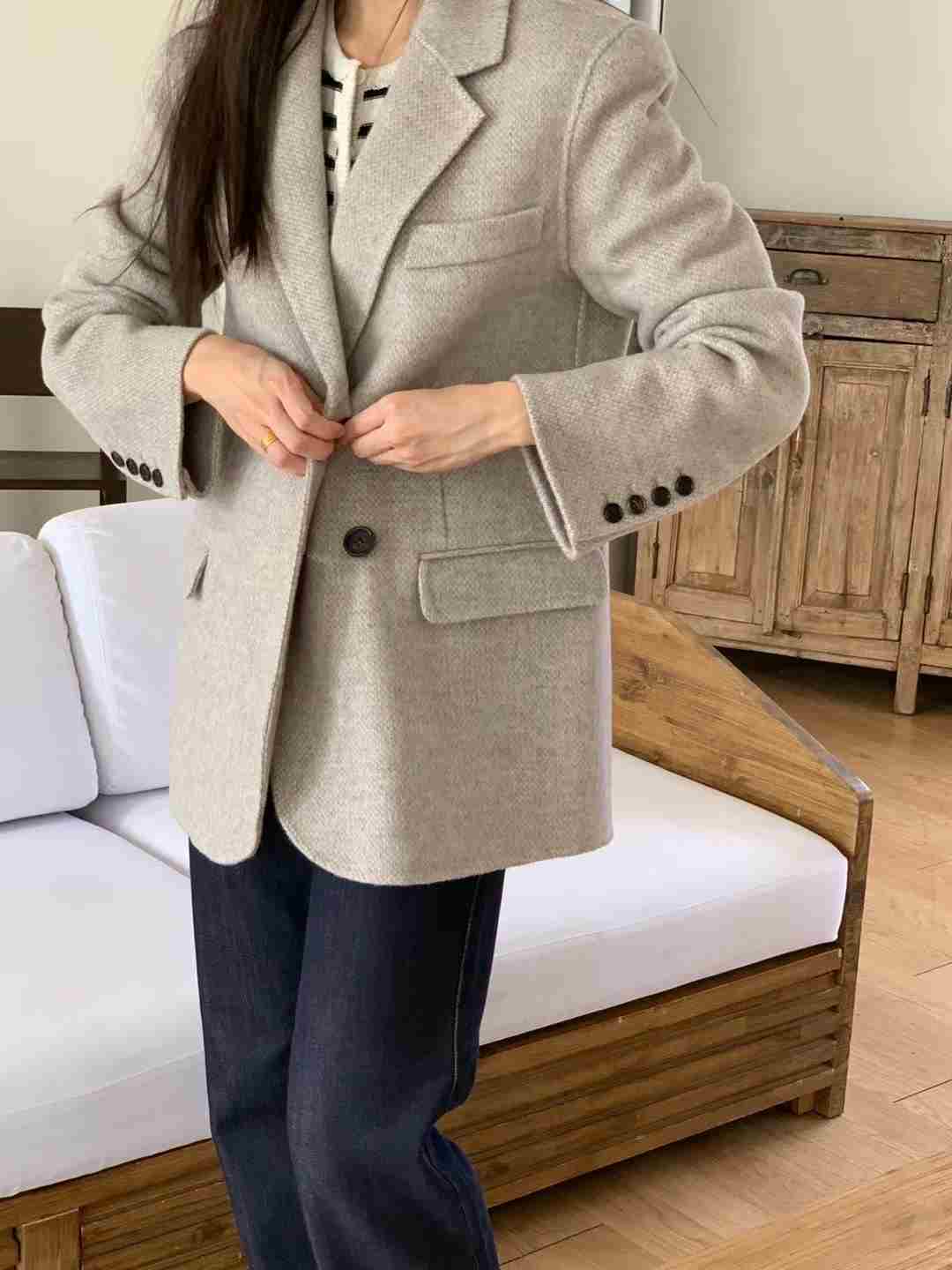 VINE韓國直郵東大門實拍女裝新品人氣真品職業熱賣時尚夾克VINE夾克