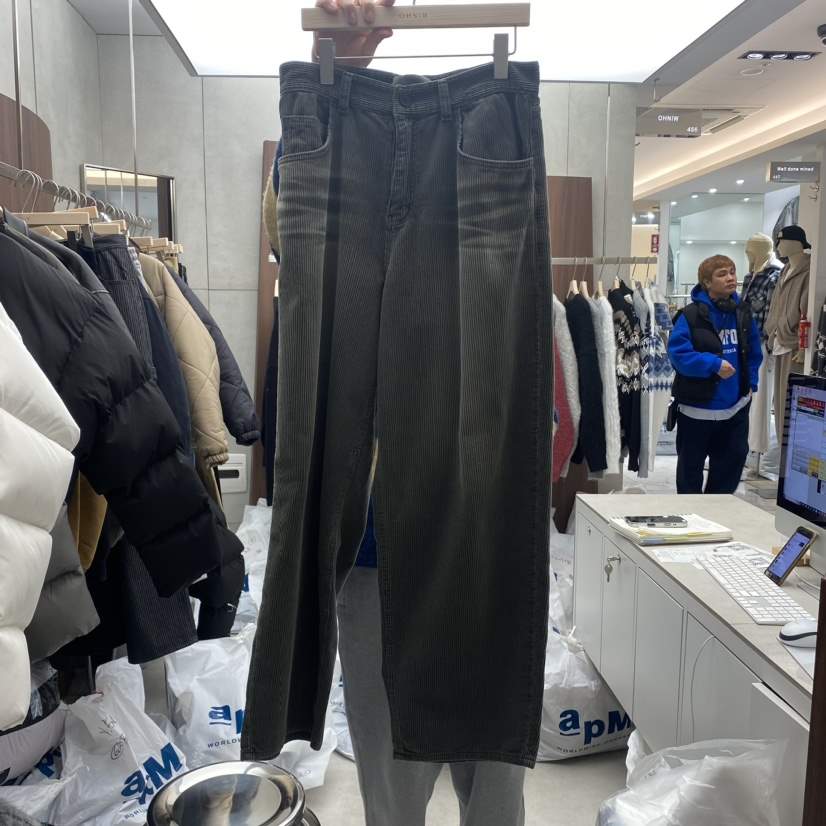 COMMON-男裝韓國直郵東大門代購女裝新品人氣職業24秋冬牛仔褲OHNIW-男裝牛仔褲