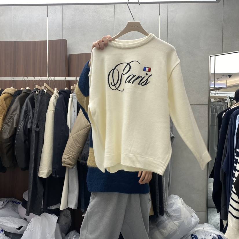 COMMON-男裝韓國直郵東大門實拍女裝新品職業推薦人氣針織衫OHNIW-男裝針織衫