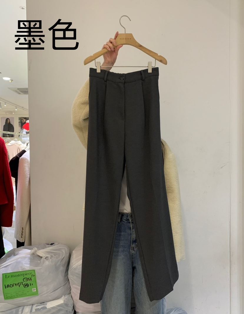 GAMDONG韓國直郵女裝新品休閑真品時尚推薦職業熱賣24秋冬休閑褲GAMDONG休閑褲