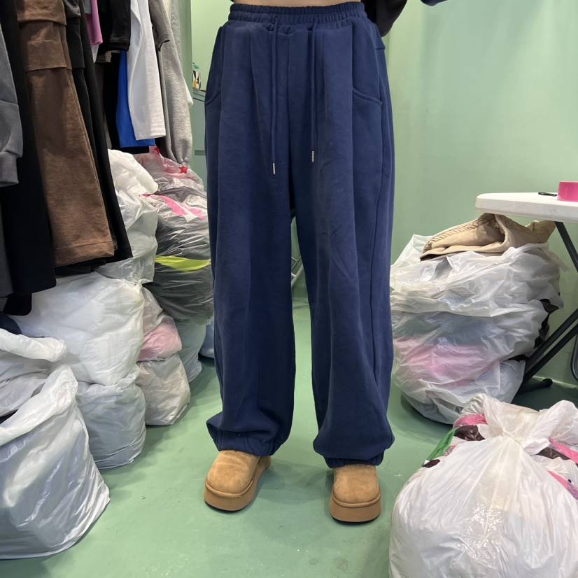 ROMANTIC NEWYORK韓國代購女裝新款熱賣時尚人氣休閑褲加絨ROMANTIC NEWYORK休閑褲