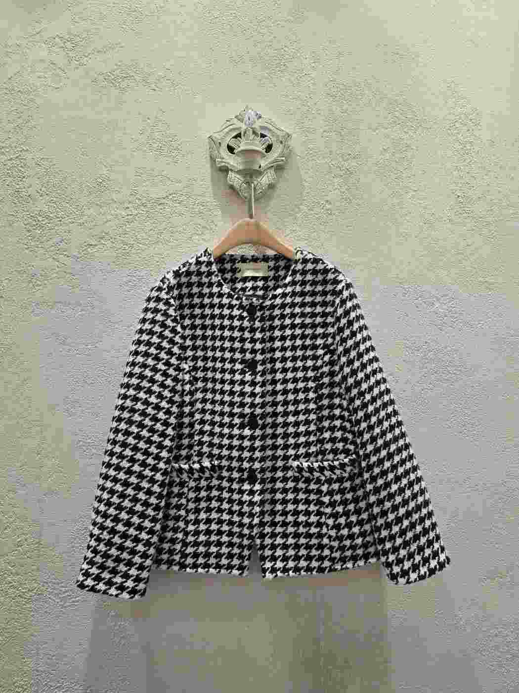 MASH MARIGOLD東大門直郵女裝新品休閑24秋夏職業夾克花呢MASH MARIGOLD夾克