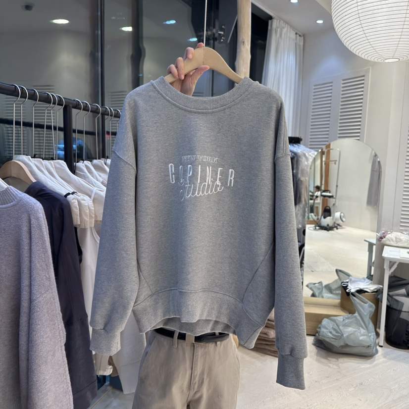 Copiner直郵韓國代購女裝新品24秋冬時尚推薦休閑職業衛衣COPINER衛衣