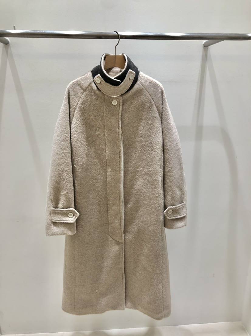 BIENBIEN直郵韓國代購女裝新品時尚職業休閑推薦中長款大衣ir bien-P中長款大衣