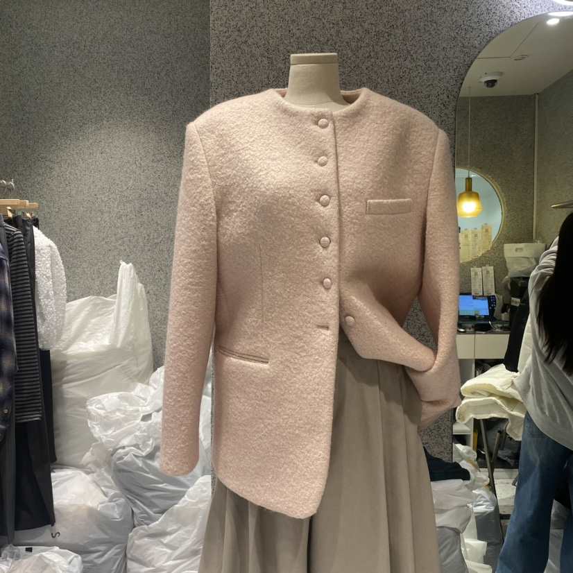 Addicted韓國直郵東大門代購女裝新品24秋冬職業熱賣夾克ADDICTED夾克