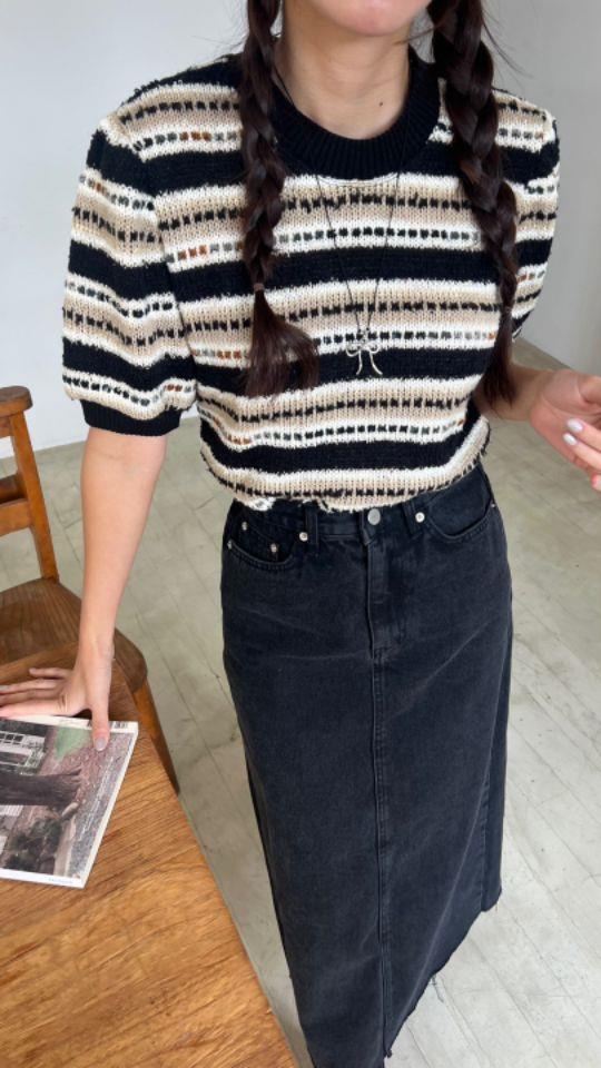 HEY/TO SEWING韓國直郵女裝新品推薦真品時尚休閑職業針織衫BY HEY/TO SEWING針織衫
