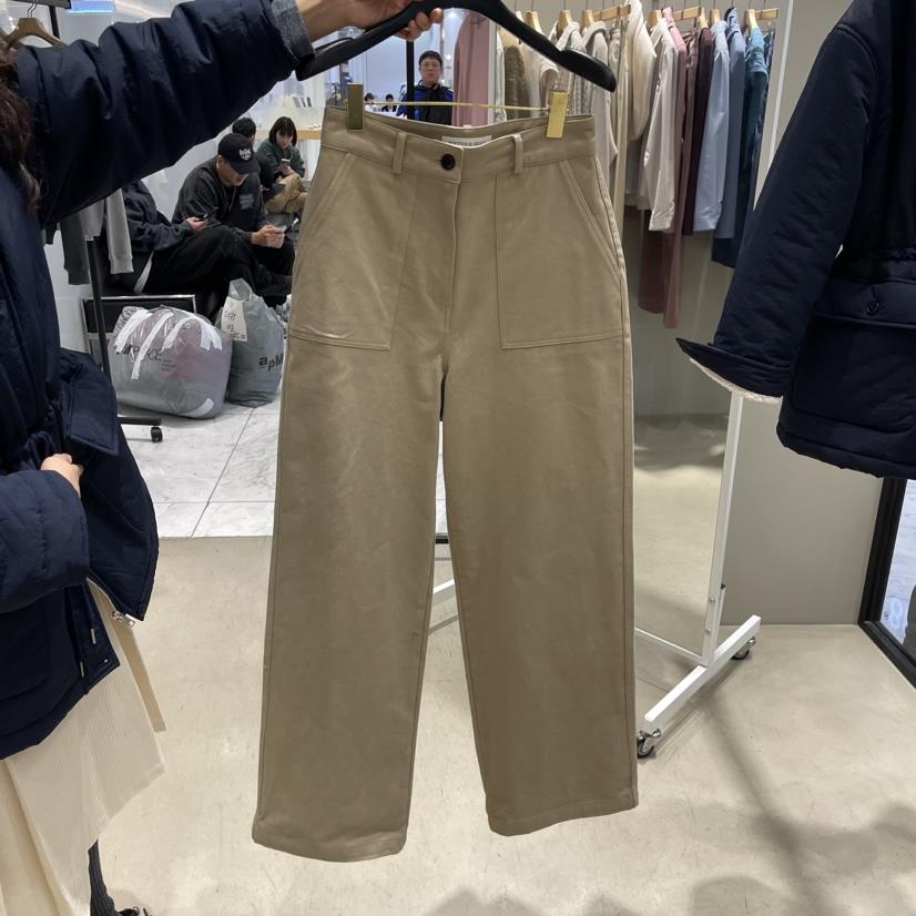 But ton/BOUTIQUE SEOUL-P韓國直郵女裝新款24秋冬休閑褲加絨But ton/BOUTIQUE SEOUL休閑褲