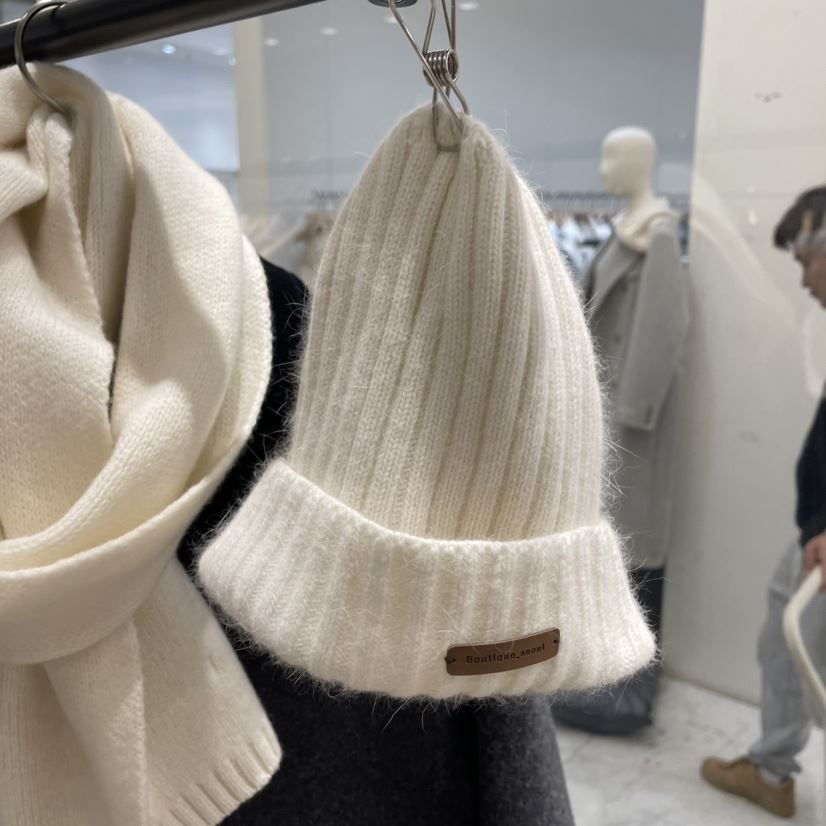 But ton/BOUTIQUE SEOUL-P韓國直郵東大門實拍女裝新品24秋冬帽子安哥拉But ton/BOUTIQUE SEOUL帽子