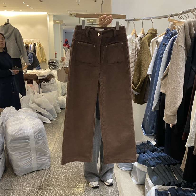 Terrace直郵韓國代購女裝新品真品熱賣職業人氣24秋冬休閑褲TERRACE休閑褲