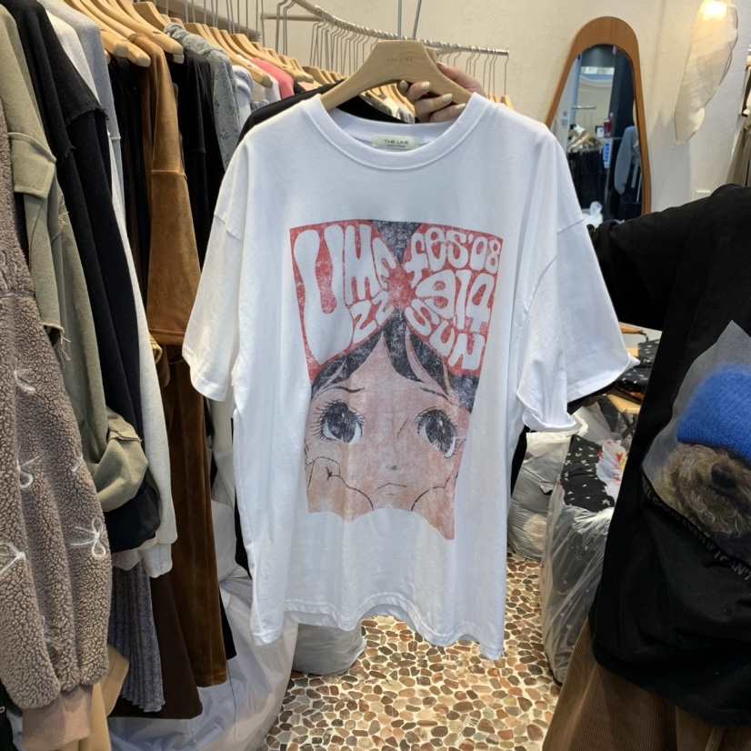 THE LINE-暫停韓國直郵東大門實拍女裝新品時尚真品職業T恤THE LINE-qT恤
