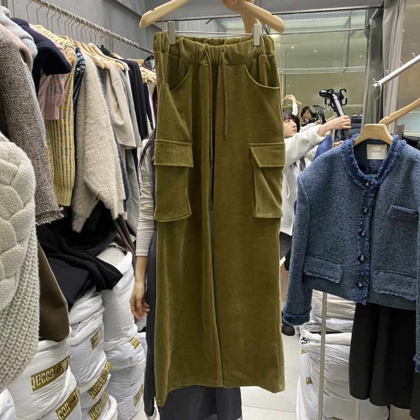 TOPQUEEN韓國直郵女裝新款時尚推薦熱賣休閑真品人氣休閑褲UOOV休閑褲