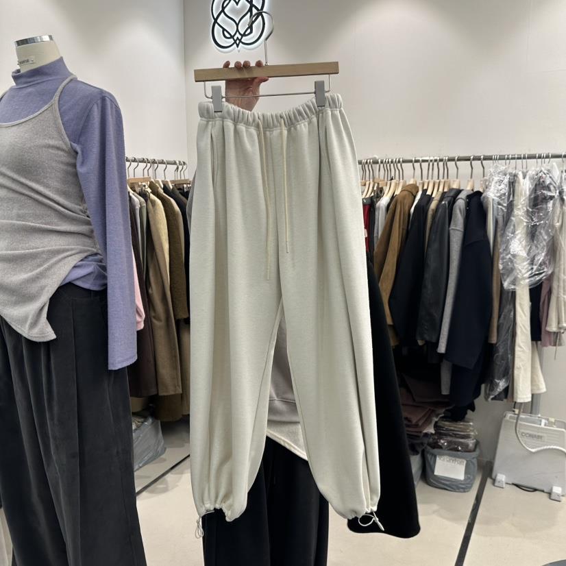 sea sand salt韓國直郵東大門實拍女裝新品時尚休閑褲加絨EYEL休閑褲