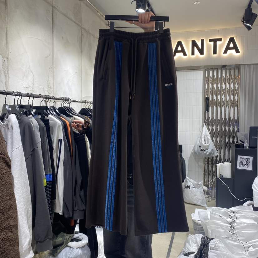 VANTA韓國直郵女裝新品24秋冬人氣熱賣真品推薦休閑褲絲絨VANTA休閑褲