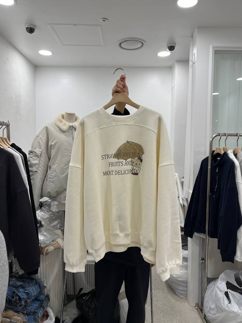 Delicate韓國直郵女裝新品真品推薦熱賣職業時尚24秋冬衛衣DELICATE衛衣