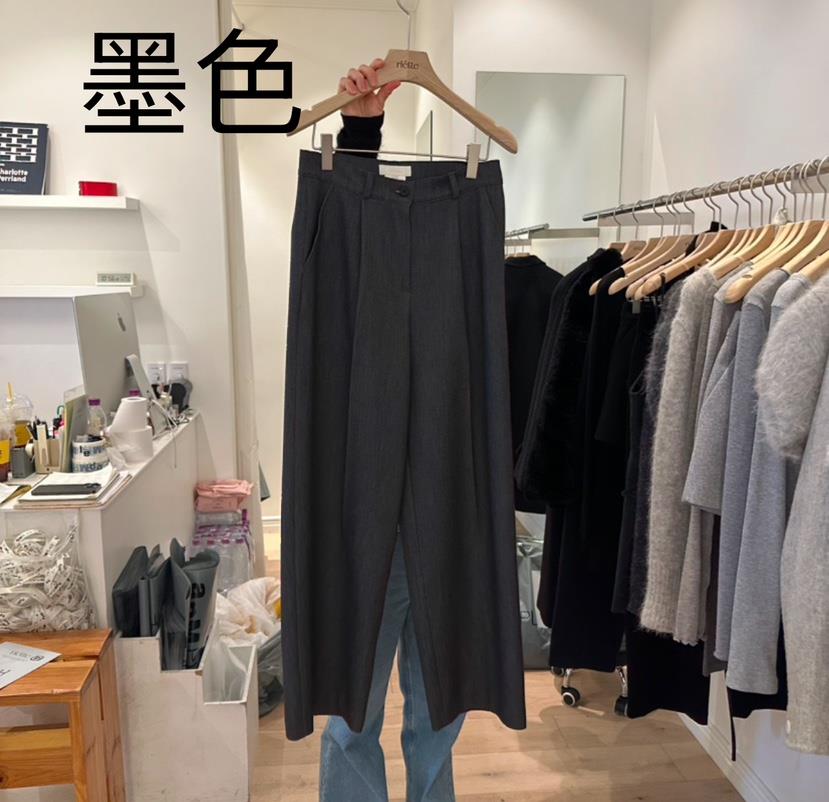 riette直郵韓國代購女裝新款職業熱賣時尚真品人氣休閑休閑褲VEGETABLE休閑褲