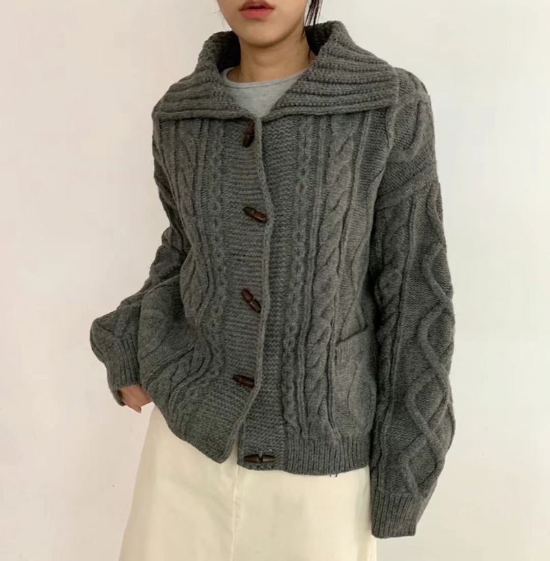 BIRTHDAY-OT韓國直郵東大門代購女裝新品休閑真品毛衣開衫BIRTHDAY-OT毛衣